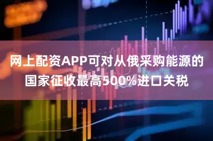 网上配资APP可对从俄采购能源的国家征收最高500%进口关税